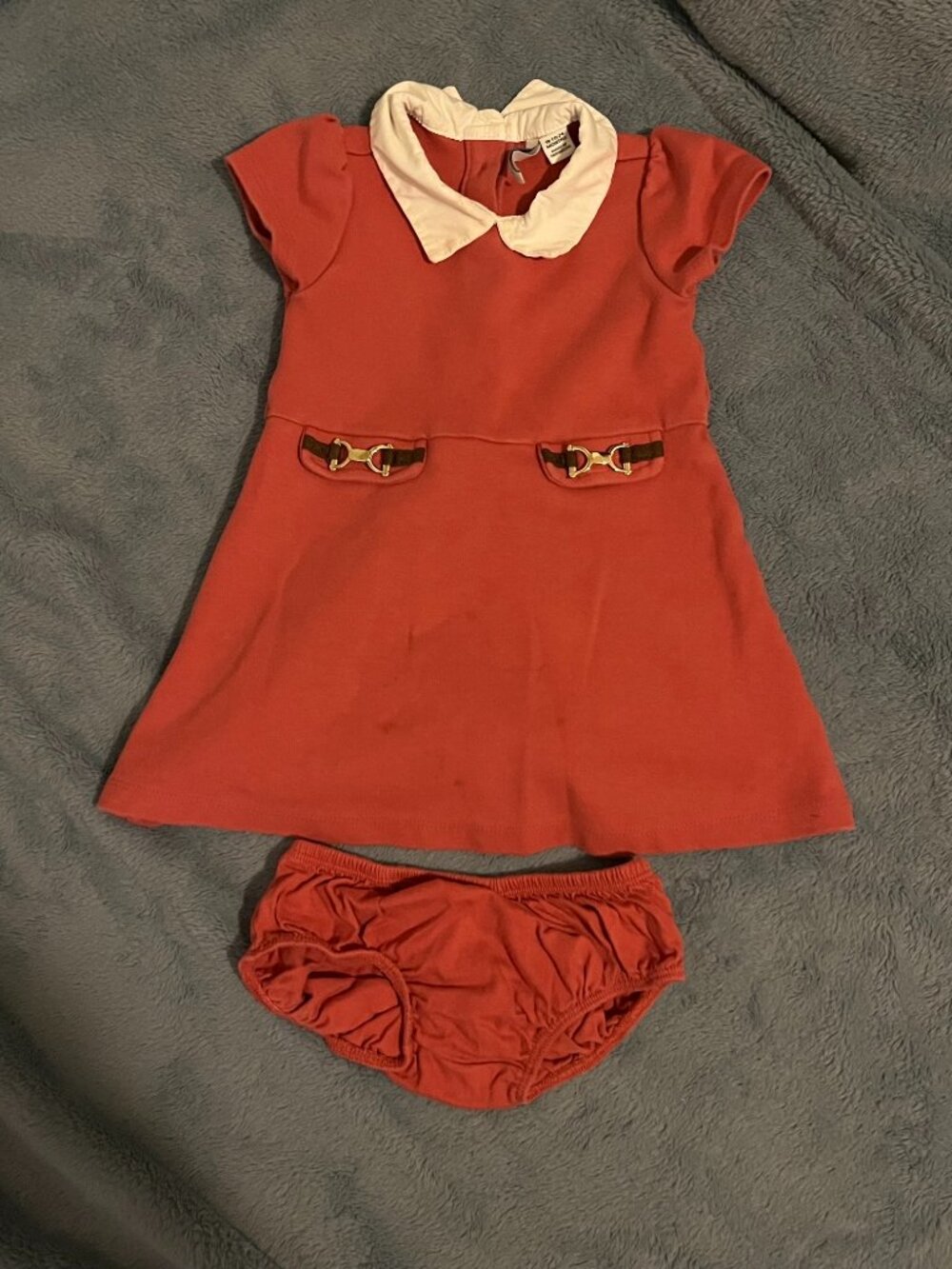 Janie and Jack Pink Shift Dress 18-24mo